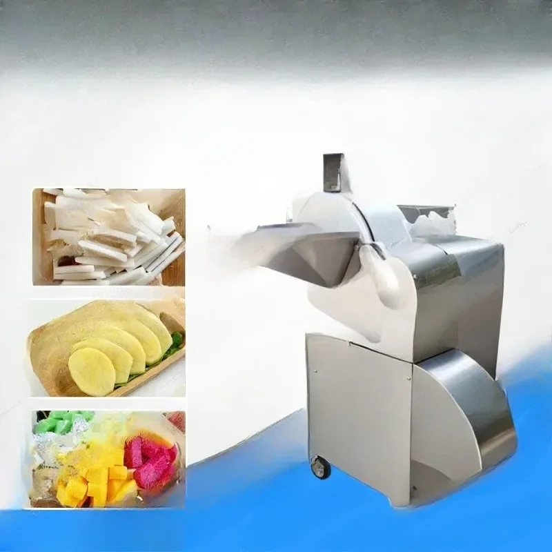 Fruit and vegetable high-speed dicing machine, potato dicing machine, frozen strawberry dicing equipment
