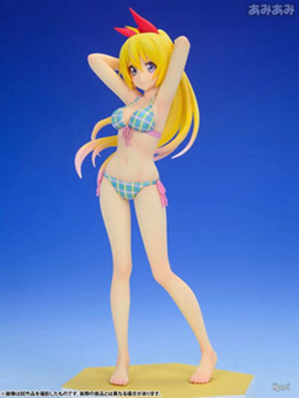 17 CM Nisekoi Kirisaki Chitoge Figura Beach Queens Ver 1/10 In Piedi Modello di Animazione Giocattolo Collezione Regalo Action Figure PVC