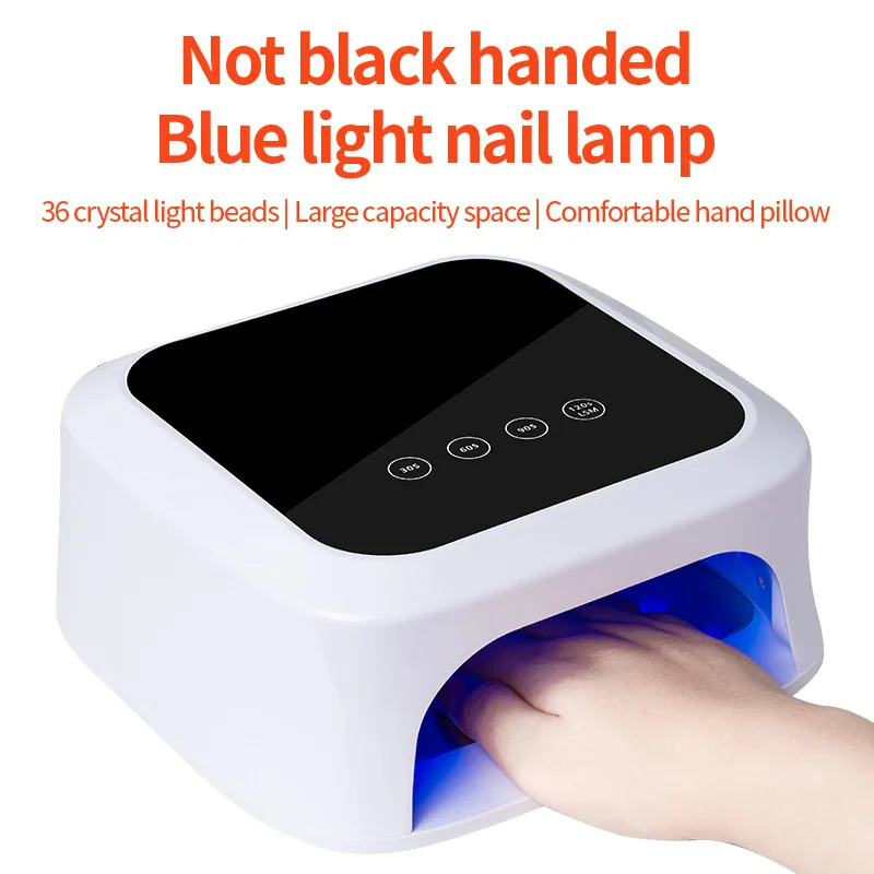 48W High-Power UV Nail Curing Light Hand Therapy Lamp No Black Hand Effect Special Nail Care Lamp for Salons