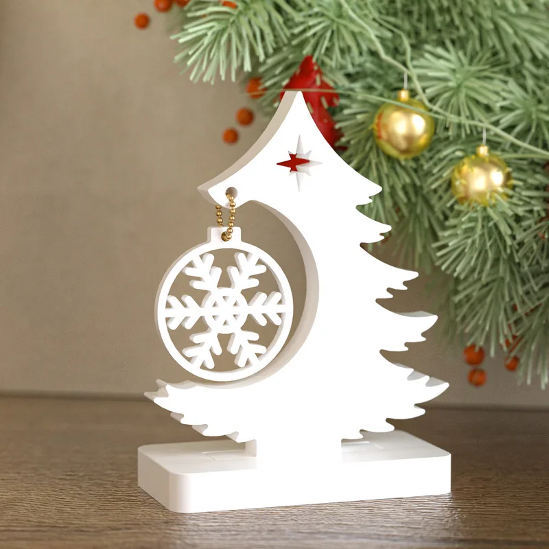 2Silicone molds, sold individually，Simple and easy to make，Home Decoration，Christmas tree, snowflake ornaments, hanging decorati