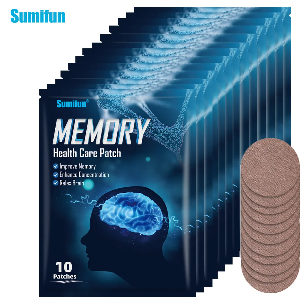 

50-200pcs Sumifun Memory Health Care Patch Elderly Memory Enhancement Medical Plaster Prevent Alzheimer's Disease MassageSticker