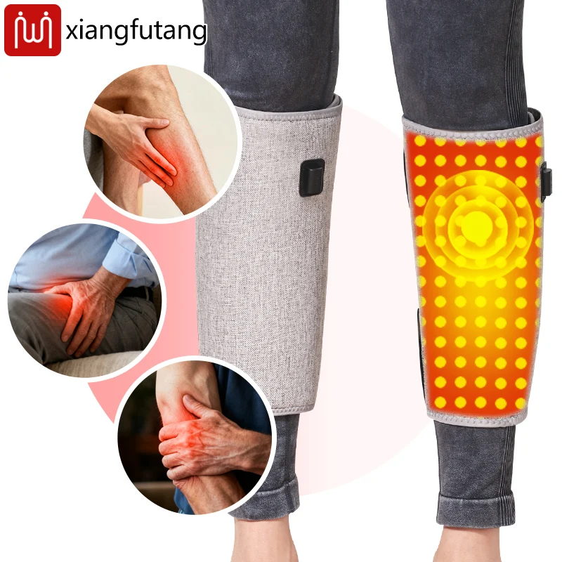 

Красный свет, электрический нагрев, поддержка икры, вибрационный массажер для мышечной боли и усталости, восстановление после травм, физиотерапия L