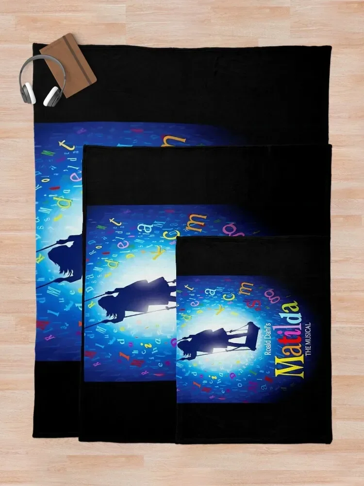 Matilda musical Throw Blanket Weighted Picnic Blankets