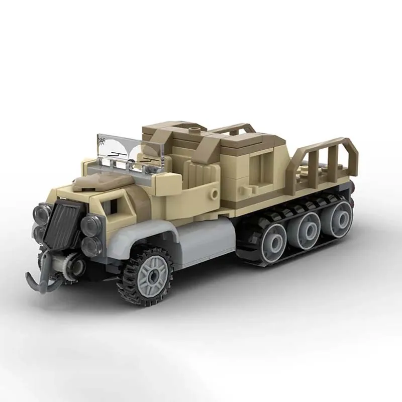 Urban Car Modell Moc Bausteine Desert Half Track Modell Technologie Modulare Blöcke Geschenke Weihnachten Spielzeug DIY Sets Montage