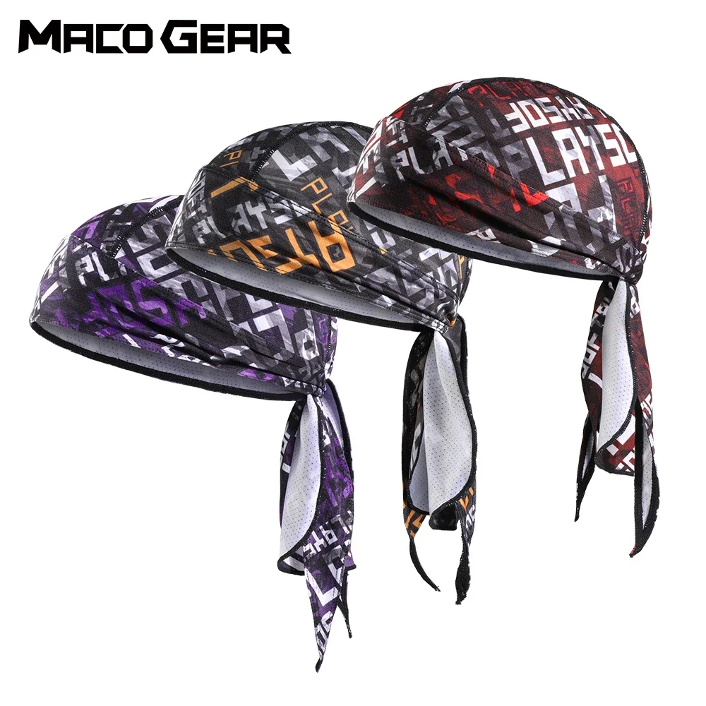 Summer Quick Dry Cycling Cap Head Scarf Men Running Riding Fishing Sports Bandana Pirate Hat Hood Helmet Liner Headband Women