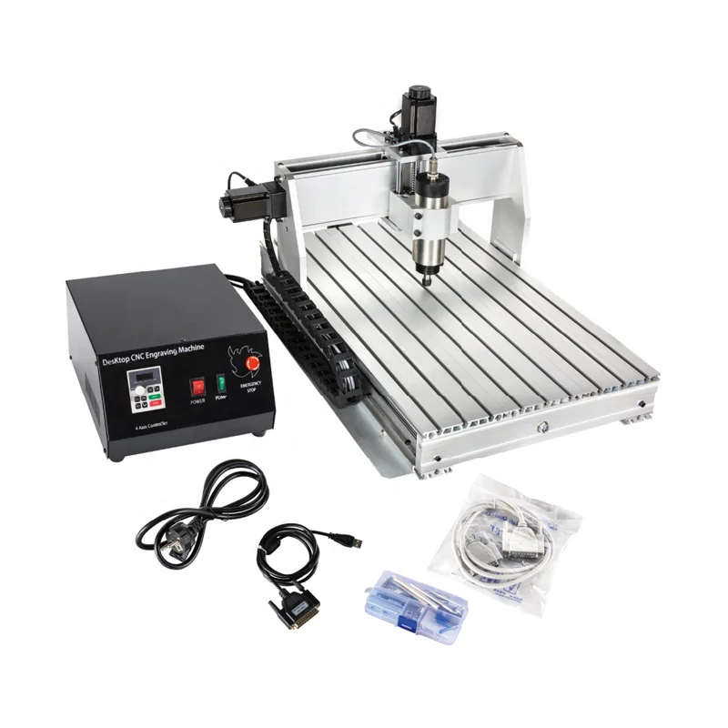 

Stroke 400*570*75mm 2400RPM 6040 800W ER11 3 Axis CNC Router Machine Mini CNC Router CNC Router Machine For Wood