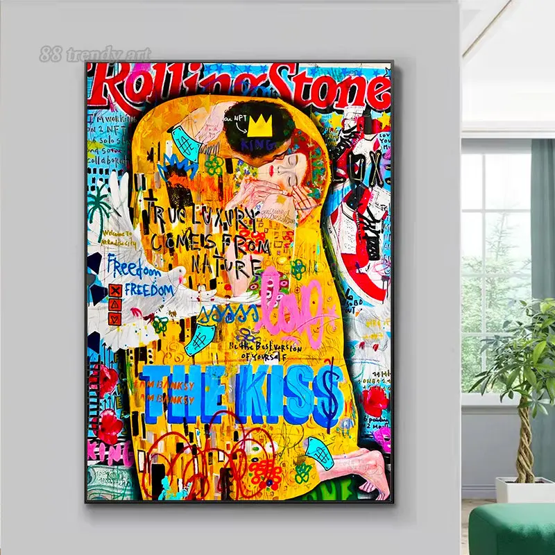 Quadri da Parete: Il Bacio di Klimt Come Capolavoro d'Arte per la Tua Casa