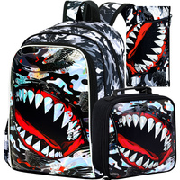 3Pcs Backpack for Boys, 16\
