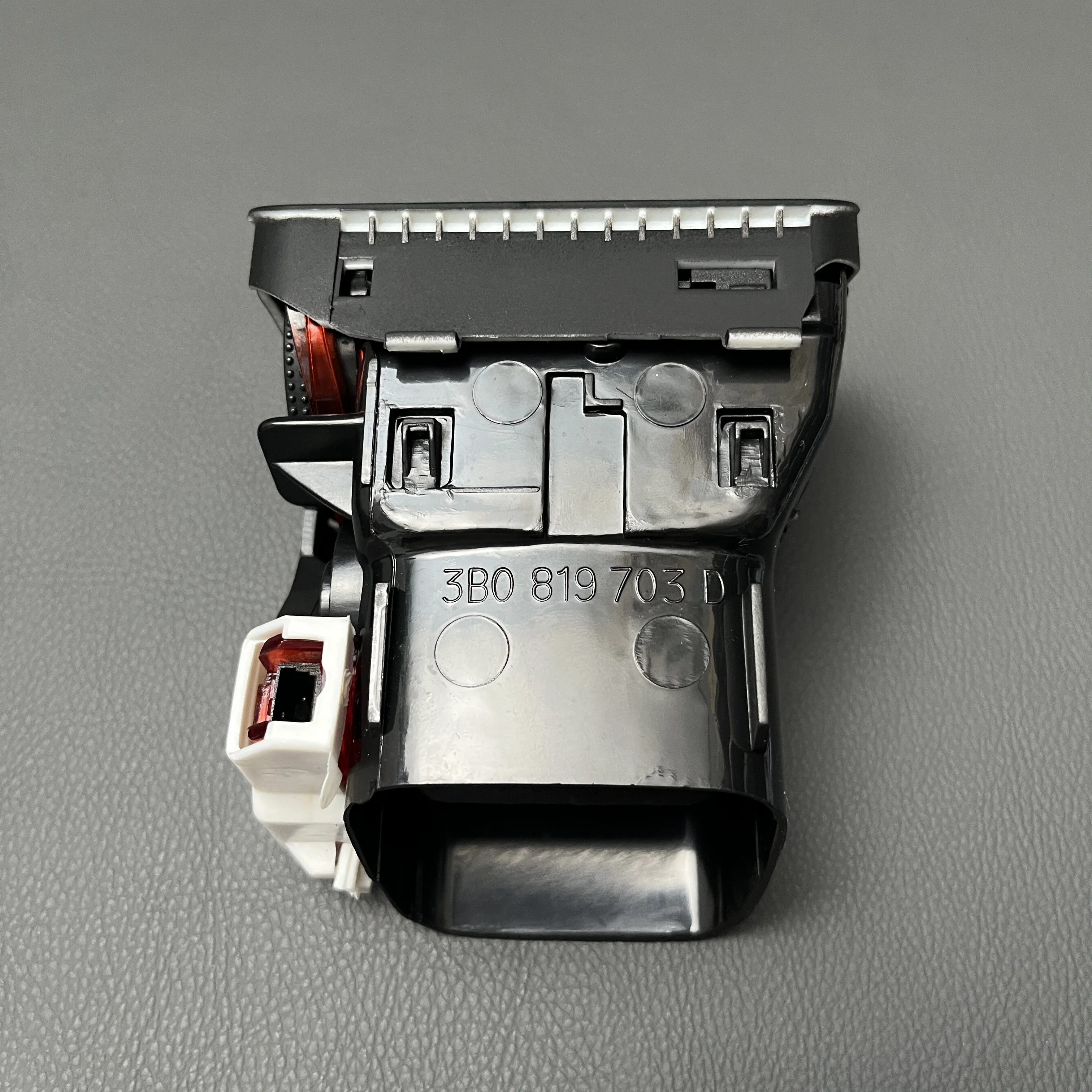 Für vw passat b5 1997-schwarze vordere Armaturen brett zentrale Entlüftung auslass a/c Heizung 3 b0819728 3 b0819703d 3 bd819704d – Detail 7