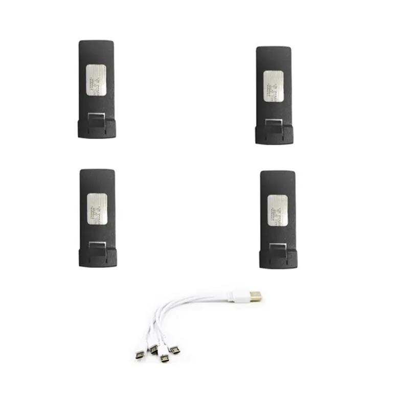 KF613 نظام تحديد المواقع فرش تجنب العوائق التحكم عن بعد RC الطائرة بدون طيار كوادكوبتر قطع الغيار 3.7 فولت 2000 مللي أمبير USB 4To1 خط المروحة