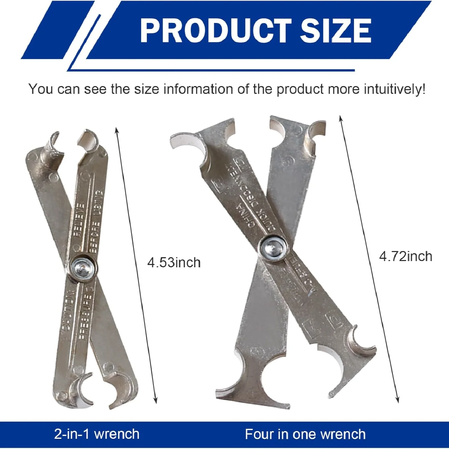 2PCS Fuel Line Disconnect Tool Metal Fuel Line Disconnect Scissor Tool Set for 3/4 5/8 1/2 3/8 Inch Fuel Filter Removal Tool