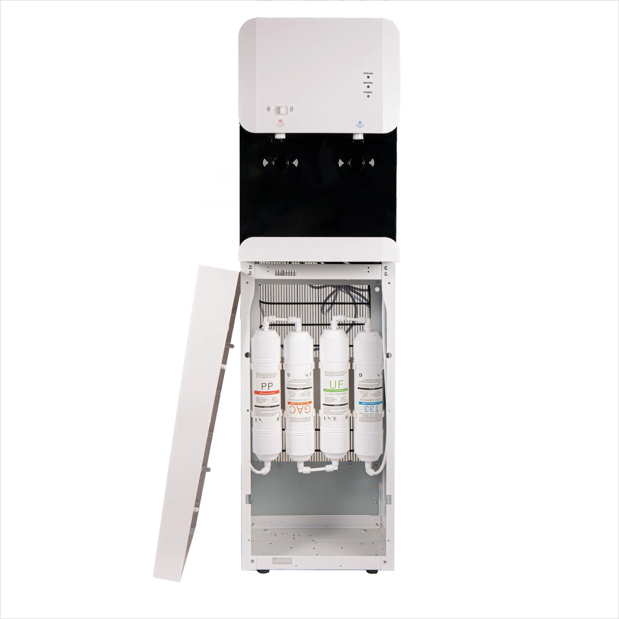 Smart Hand Free Contactless Water Dispenser Hot and Cold with Compressor Water Dispenser with Filter System