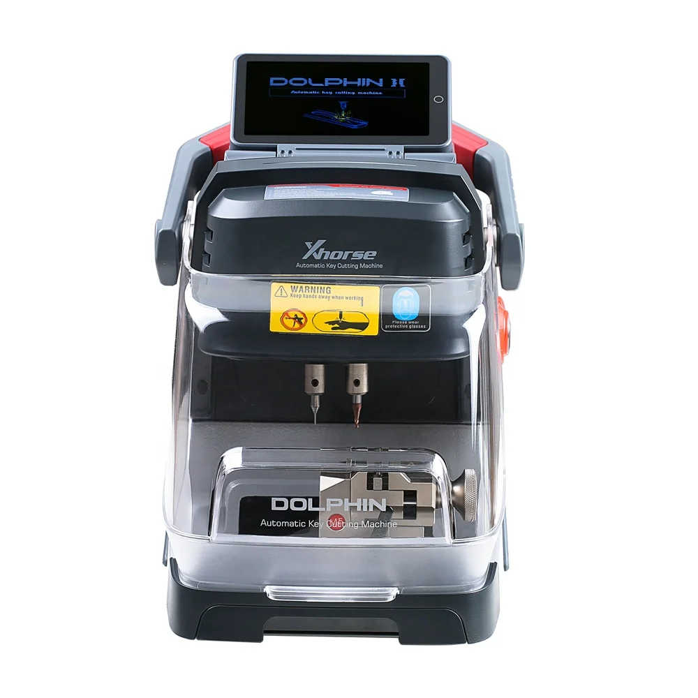 Xhorse Dolphin II XP-005L XP005L Automatic Portable Key Cutting Machine with Screen and Built-in Battery