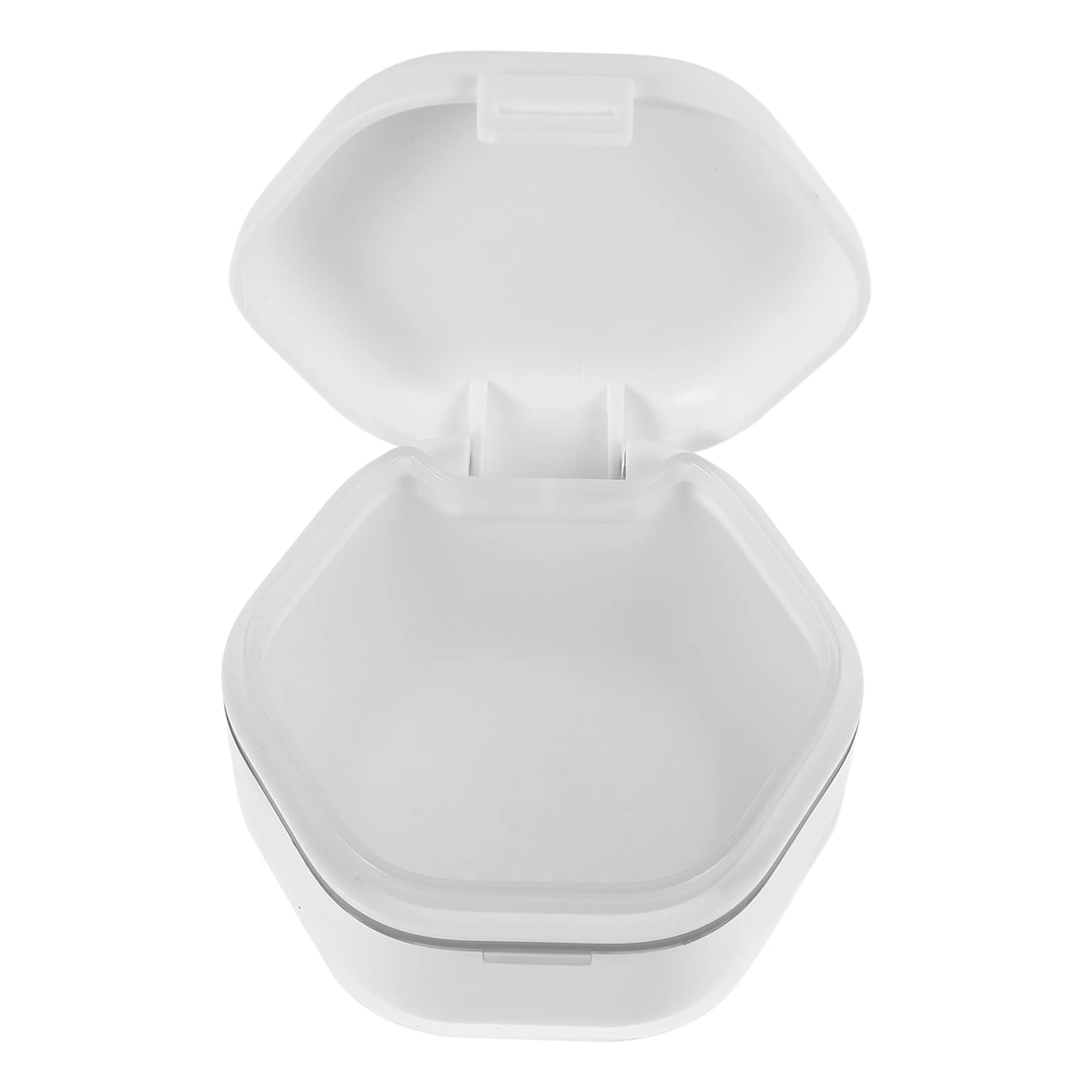 

Invisible Retainer Storage Box Portable Travel Holder Teeth Aligners Organizer Compact Soaking Case Mouth Braces Protection