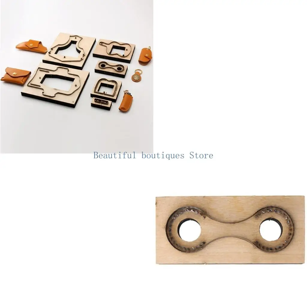 

U4LF Handheld Leatherworking DIY Crafts Knife Cutter Die Mould for Artistic Projects