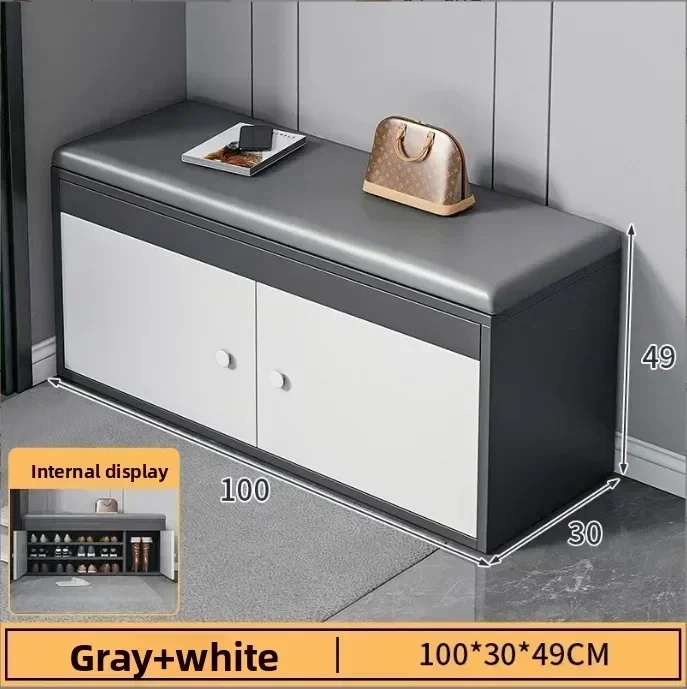 

New Model Household GoodsShoe Change Stool Household Multi-layer Indoor Dust-proof Soft Bag Can Sit On Shoe Stool Storage Rack