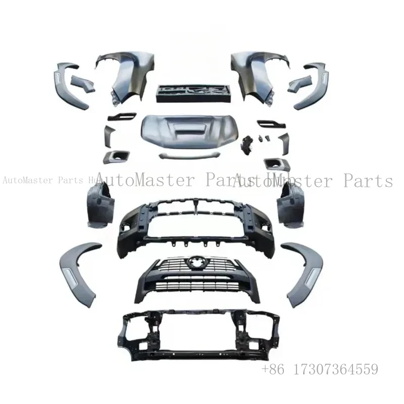 

Комплект обвесов для автомобиля в стиле ROC (2012-2020): передний и задний бамперы, решетка радиатора, крылья