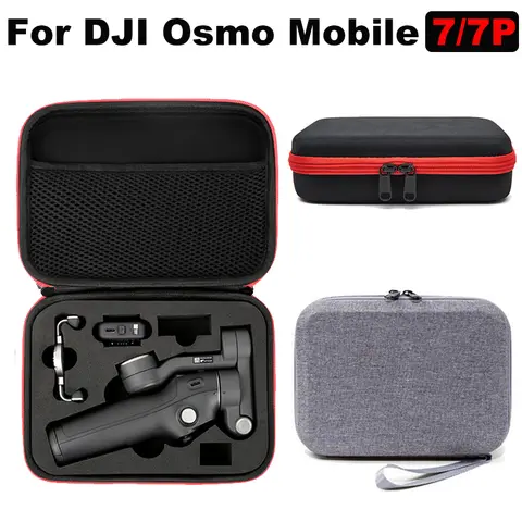 DJI Osmo Mobile 7P 용 보관 가방 DJI OM7/ 7P 용 휴대용 운반 상자 케이스 핸드백 Andheld Gimbal Stabilizer Box 액세서리
