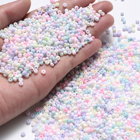 iYOE 500pcs/Lot 3mm Macaroon Glass Seed Beads Tiny Loose Spacer Beads For Jewelry Making Bracelet Necklace Earring DIY Accessory