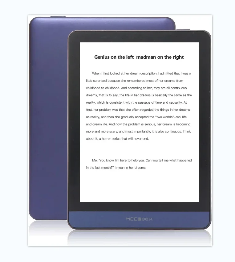 Считыватель электронных книг 6-дюймовый 300PPI HD-экран с чернилами E-Reader M6 Холодный/теплый свет Android 11, поддержка Google Play Store Портативное устройство для чтения электронных книг