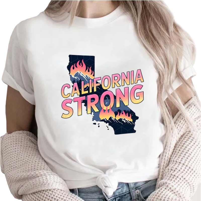 Los Angeles Wildfire Rescue Oversized Shirt, California Fire Support, La Strong T-Shirt, Pray for Los Angeles.Wildfire Awareness