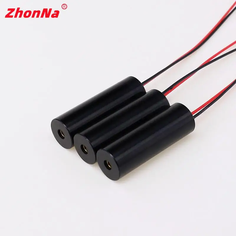 450nm BlueDot LaserModul Eingeben DC 3V-5V10X30mm Metall BronzeHead Ziel Photoelektrische Quelle manufacturerFree Anpassung 80mW