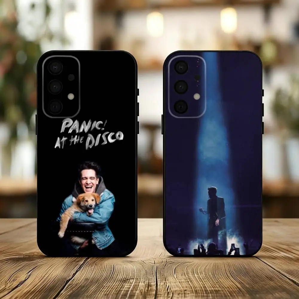 

Theatrical Band P-Panic-C At The Disco Phone Case For Samsung Galaxy A73,A72,A71,A70,A53,A52,A51,Soft Silicone Black Cover