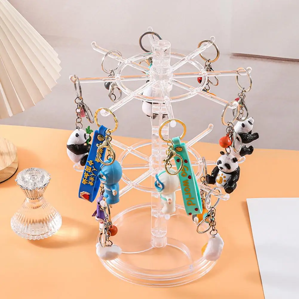 Jewelries Storage Smooth Edge Keychains Earrings Necklaces Bracelets Display Rack Home Improvement