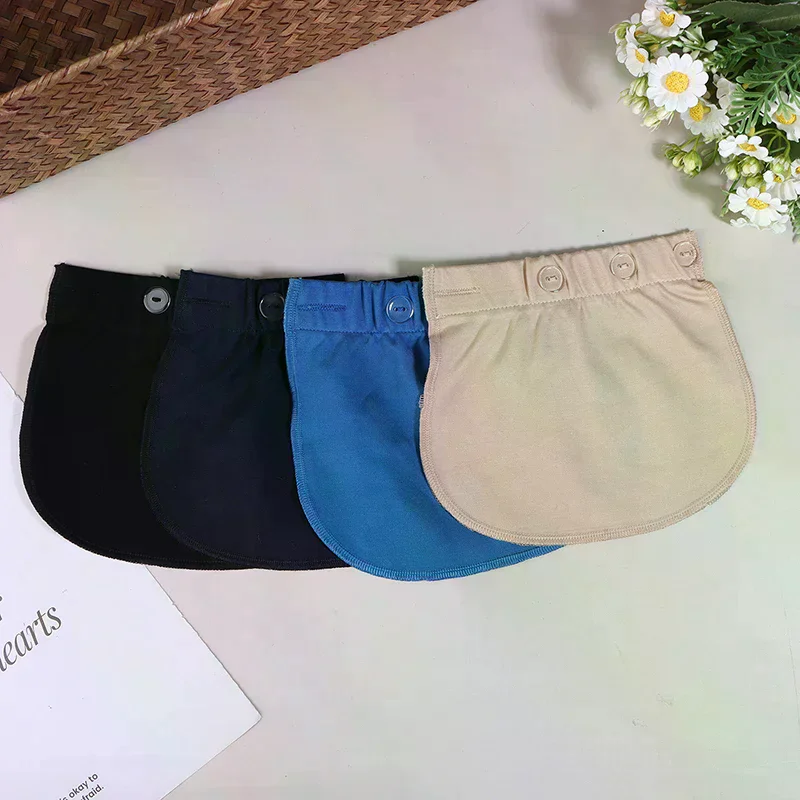 

Maternity Pregnancy Waistband Belt Adjustable Elastic Pants Lengthening Extended Button for Maternity Accessories