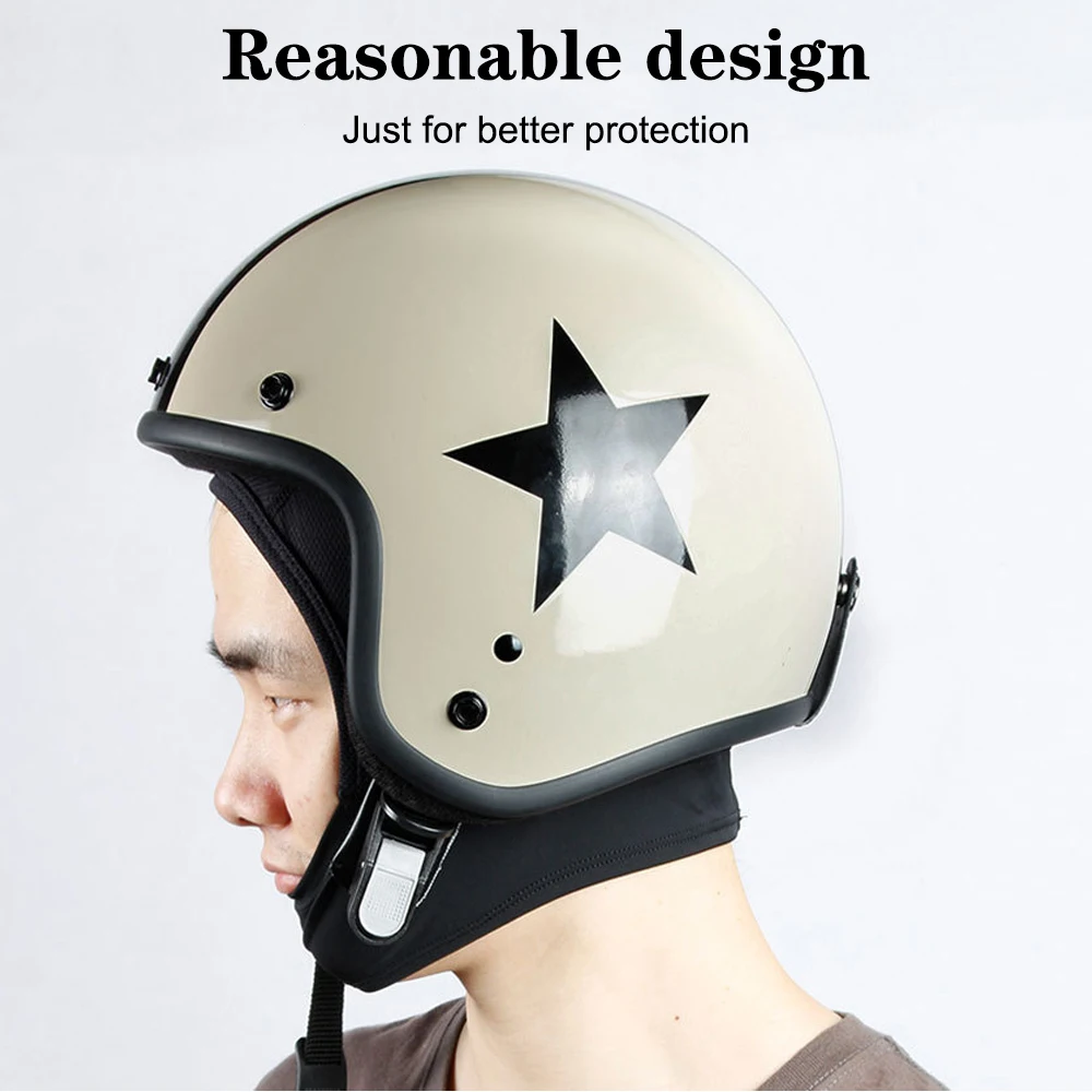 Soft Elasticity Sports Headgear Quickly Drying Out Motorcycle Helmet Inner Cap Breathable And Sweat Wicking Visor Sunscreen image 6