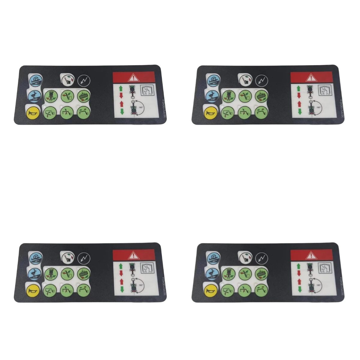 New 307P218040 for HAULOTTE Lift HA12IP, HA15IP.. For Haulotte Control box Decal Keypad