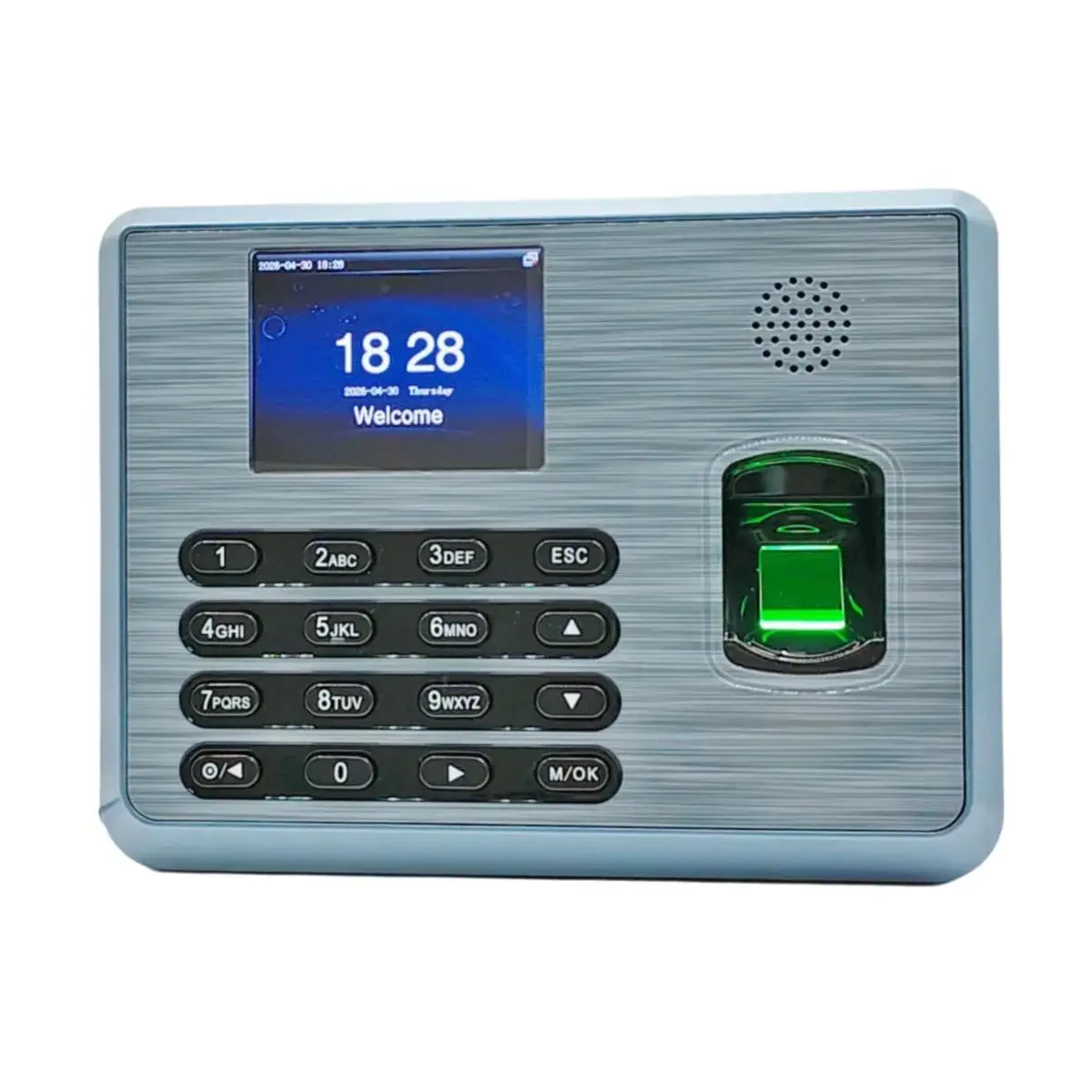 

TX628 Fingerprint Time Attendance Machine 2.8 Inch Color Screen TCP/IP USB Download Time Recorder
