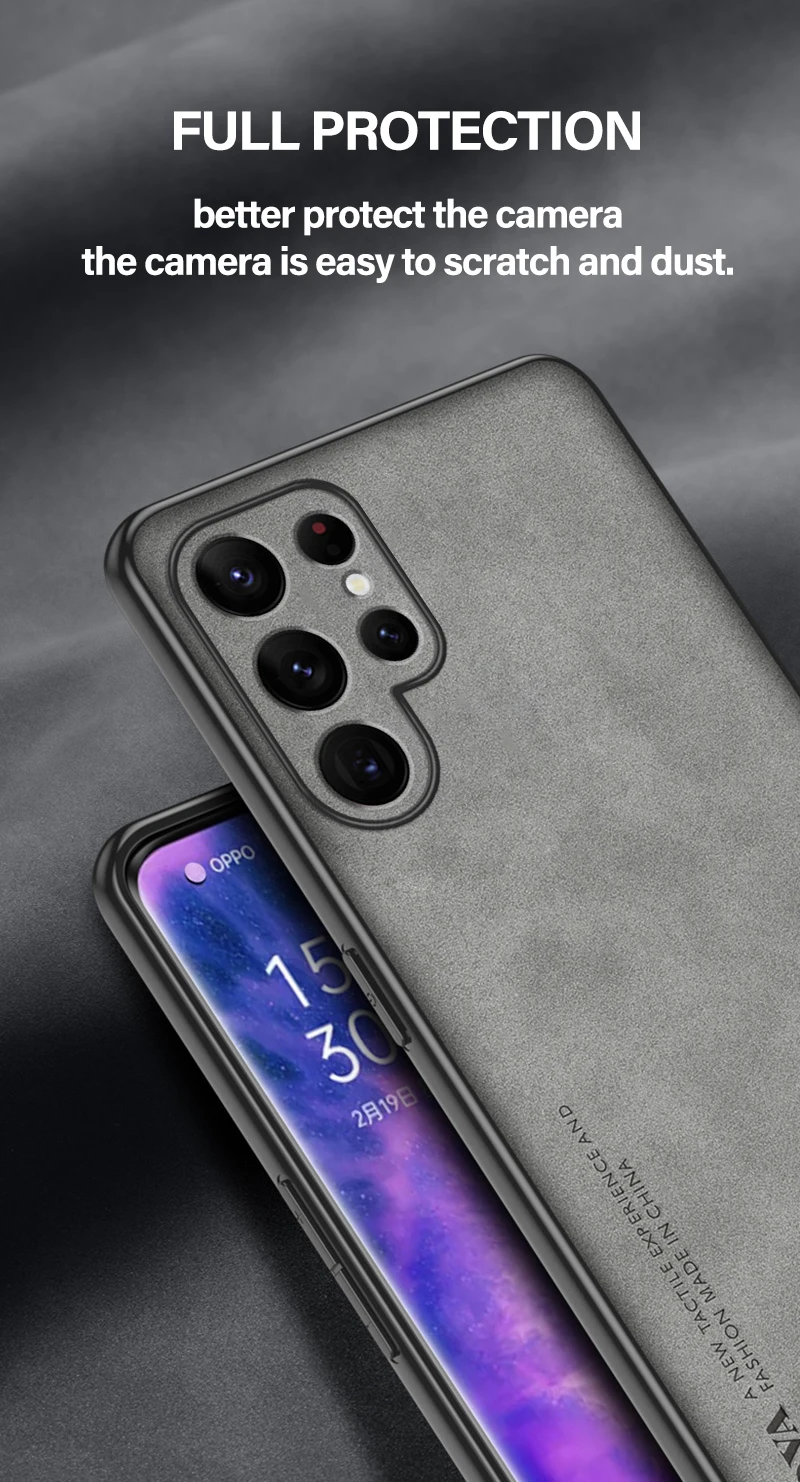 S26 S25 Ultra Plus Hülle Luxuriöse Schafsleder-Handyhülle für Samsung Galaxy S26 S25 S24 S23 S 26 Ultra Plus Hüllen Rückseitenabdeckung – Detail 2