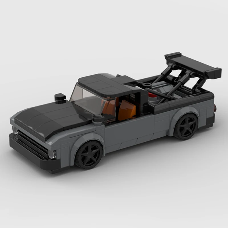 

Speed Racing Car Model MOC Building Bricks C10 Pickup Truck Modular Technology Children Holiday Gifts Assemble Toys Suit