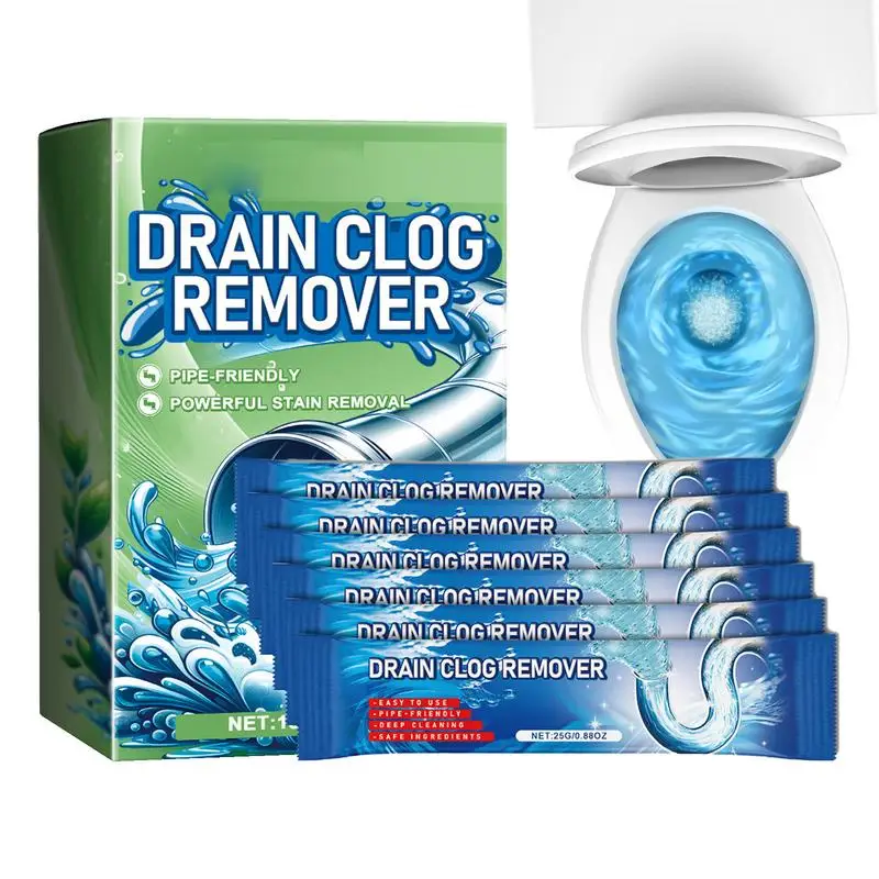 Powerful Sink Drain Cleaner High-Efficiency Clog Remover Kitchen Sewer Power Pipe Channel Powder Cleaning Tools For Restaurants