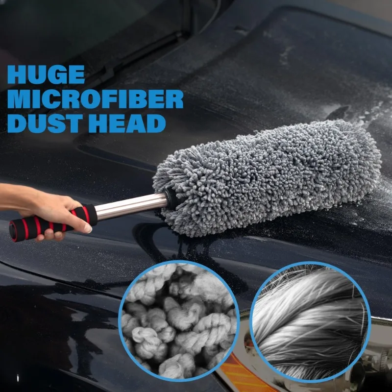 

Scalable Car Dust Removal Roller Brush Soft Ultra-fine Fiber Cleaner Washing Tool Universal Car Detailing Cleaning Tool 자동차용품