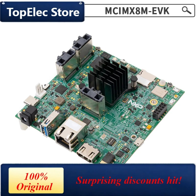 TopElec MCIMX8M-EVK I.MX 8MQuad Application Processor Evaluation Kit & Development Board for Embedded System, Industrial Control