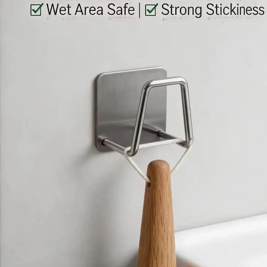 1pc Stainless Steel Sink Sponge Rack For Sponge Steel Wire Ball Draining Paste The Inner Wall Of The Sink Kitchen Supplies