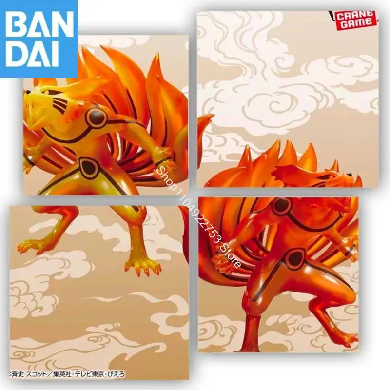

In Stock BANDAI NAMCO BANPRESTO NARUTO Shippuden Kyuubi Kurama II Pvc Figure Model Original Collector Figurine Toys Gifts Boxed