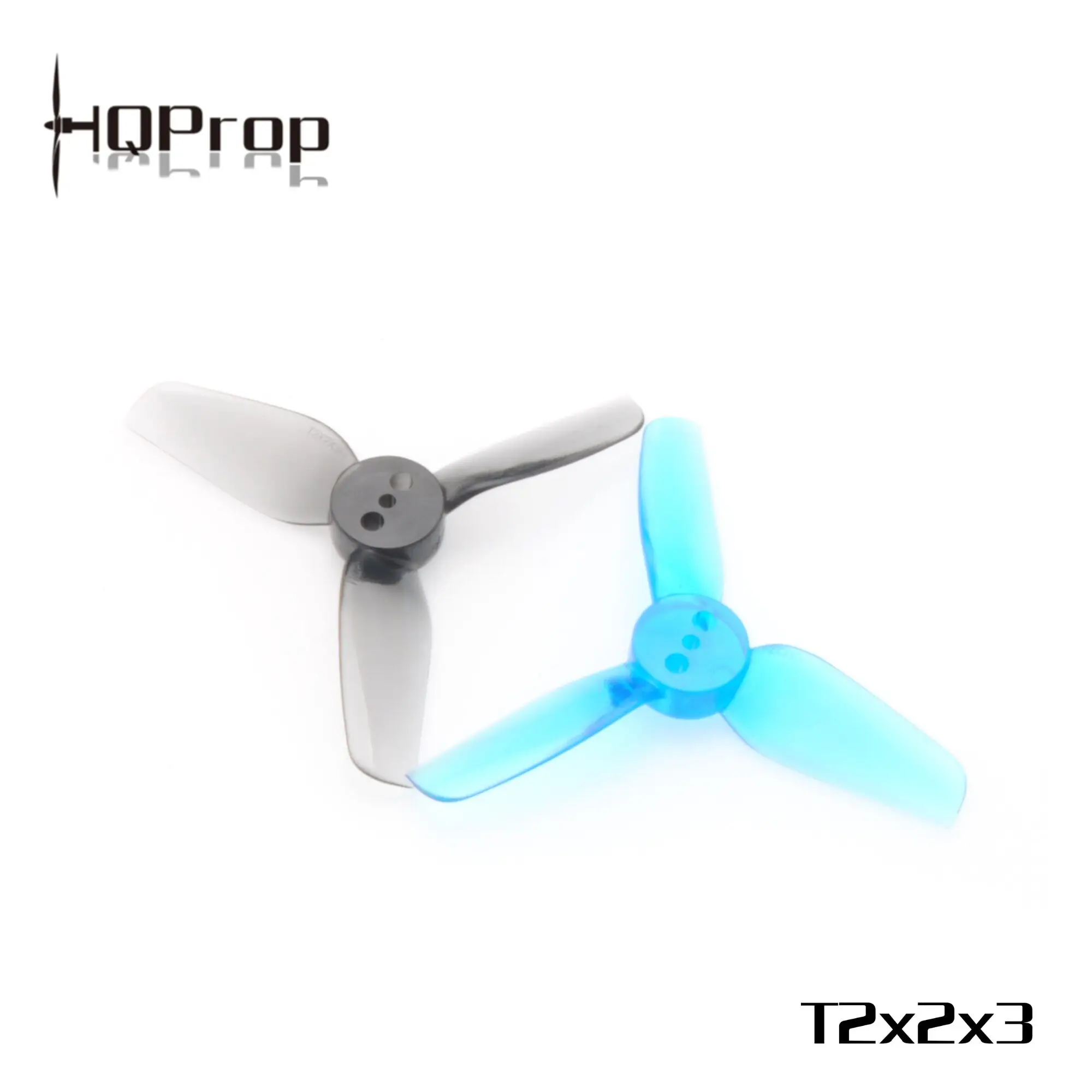 6Pairs(6CW+6CCW) HQPROP T2X2X3 3-Blade Polycarbonate Prop 2CW 2CCW Multi Hole Durable Mini Tiny Whoop FPV Propeller