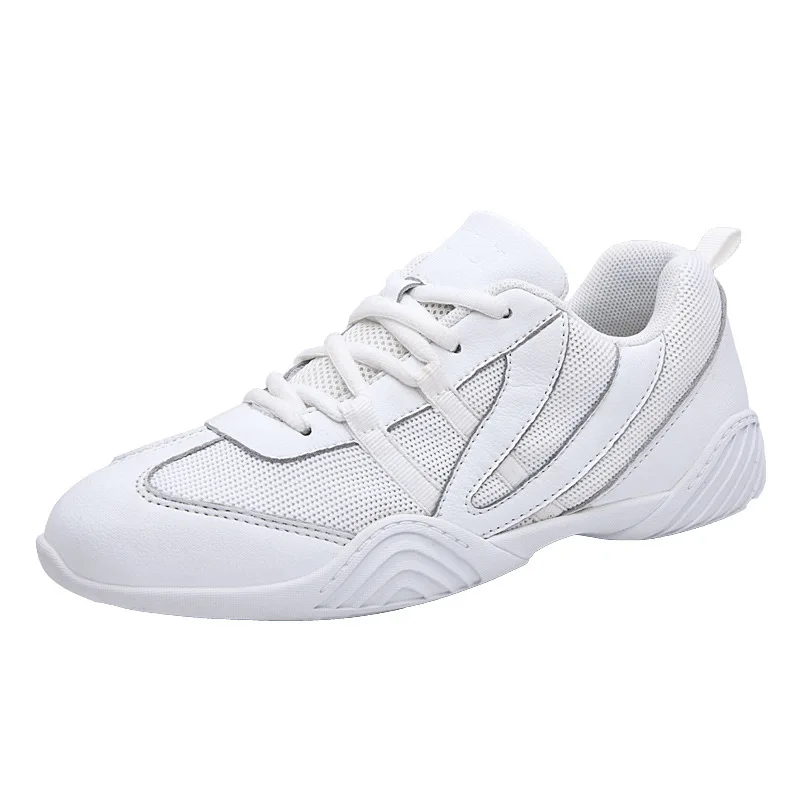 Marwoo Girls White Cheer Dance Sneakers Kids Lightweight Cheerleading Training Walking Tennis Womens Fashion Sports Shoes D10