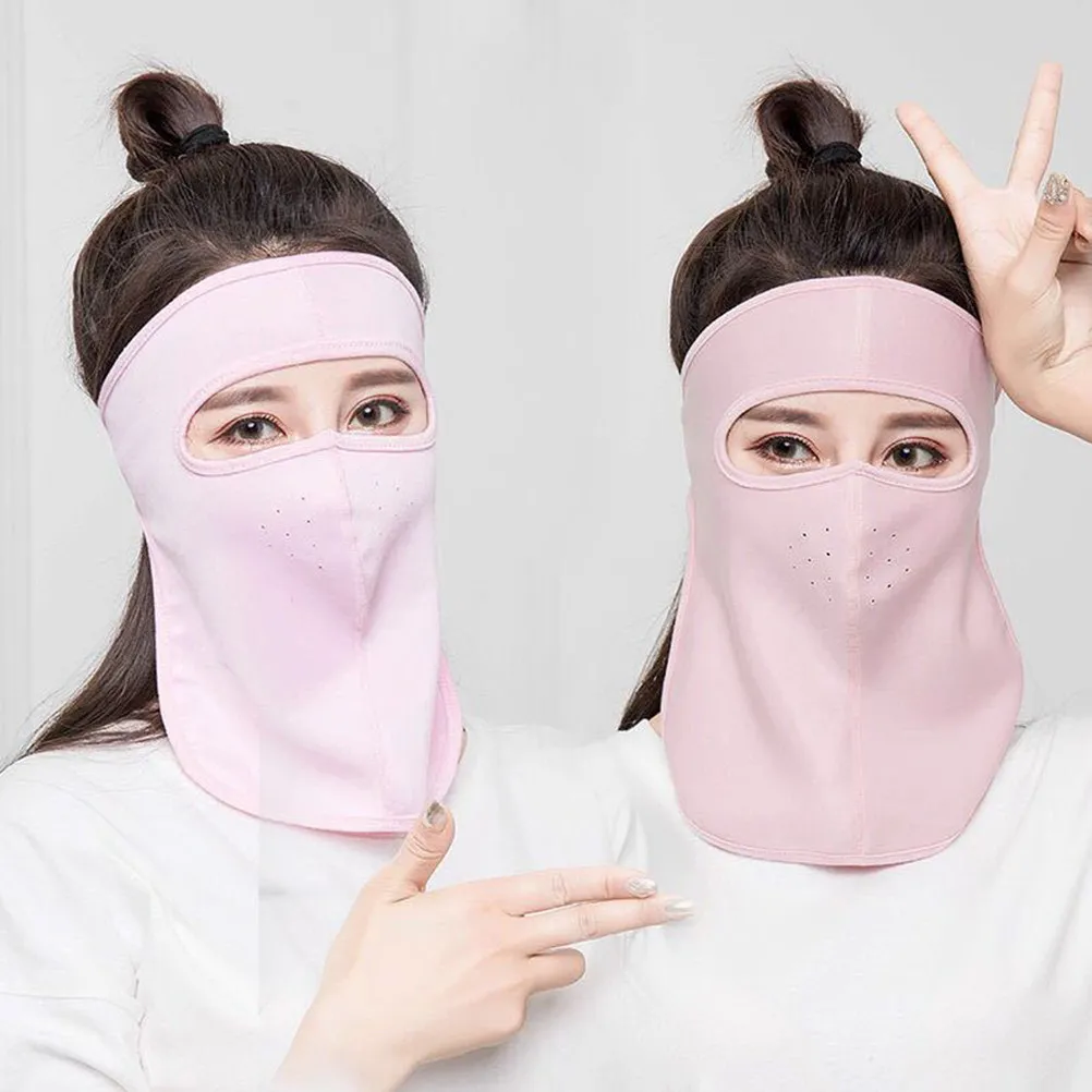 

4Pcs Breathable Outdoor Mask Anti-Uv Protective Sun Block Cycling Face Cover Summer Dustproof Neck Gaiter Random Color