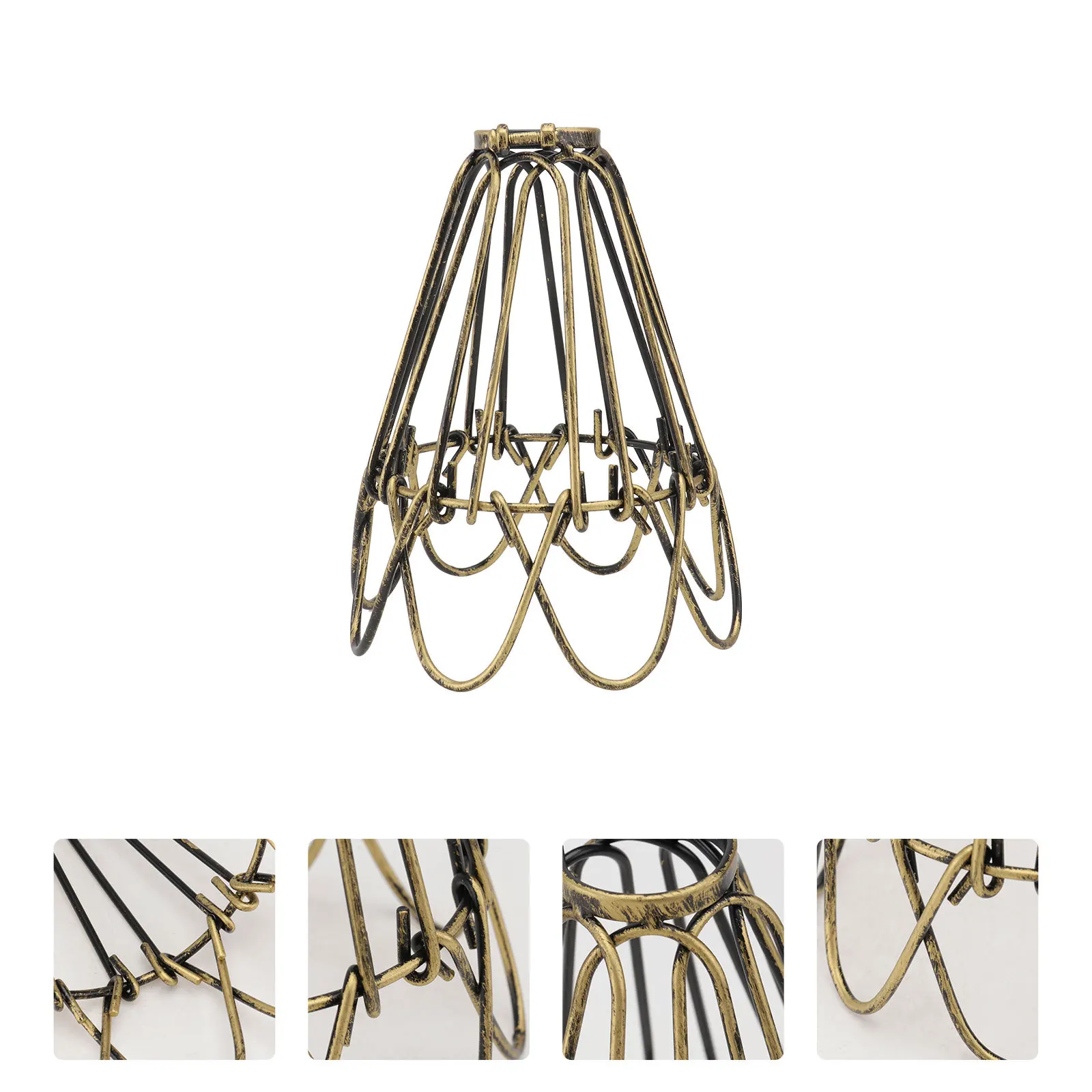 1 قطعة عاكس الضوء البتلة الرجعية قسط مادة الحديد دائم رائعة ل الثريا مصباح السقف شرفة المنزلية فندق النوم #2