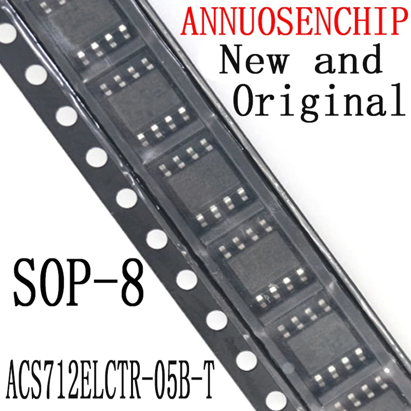 2PCS New And Original SOP8 ACS712T SOP ACS712 ACS712ELCTR SOP-8 SMD IC ACS712ELCTR-05B-T