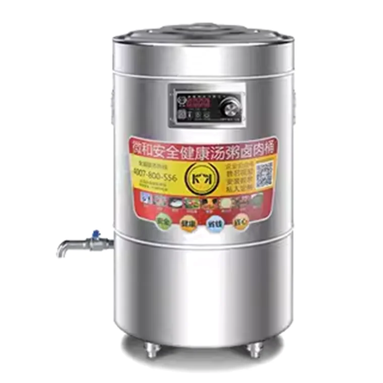 YYHC-Hotel Stainless Steel Noodle Pot Soup Pot Insulation Barrel Big Capacity Restaurant Cooking Pot