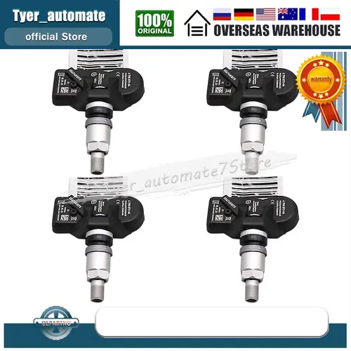 Imagen 2 del producto Para BMW 5 F10 6 F12 7 X3 F25 7 Z4 E89 MINI Roadster R59 ROLS ROYCE Ghost TPMS Sensor de monitoreo de presión de neumáticos 433Mhz 6798872