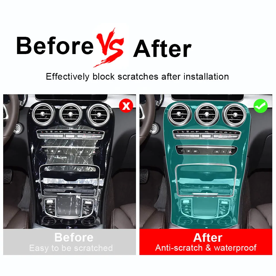 لأودي Q5 FY8 2010-2020 قبل قطع السيارة الداخلية PPF الطلاء طبقة حماية بولي TPU والعتاد لوحة المضادة للخدش ملصق #4