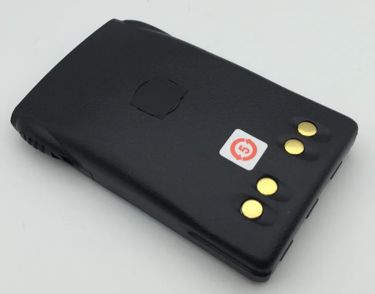 High-capacity lithium battery compatible with Motorola two-way radio models GP328plus, GP338PLUS and GP760plus