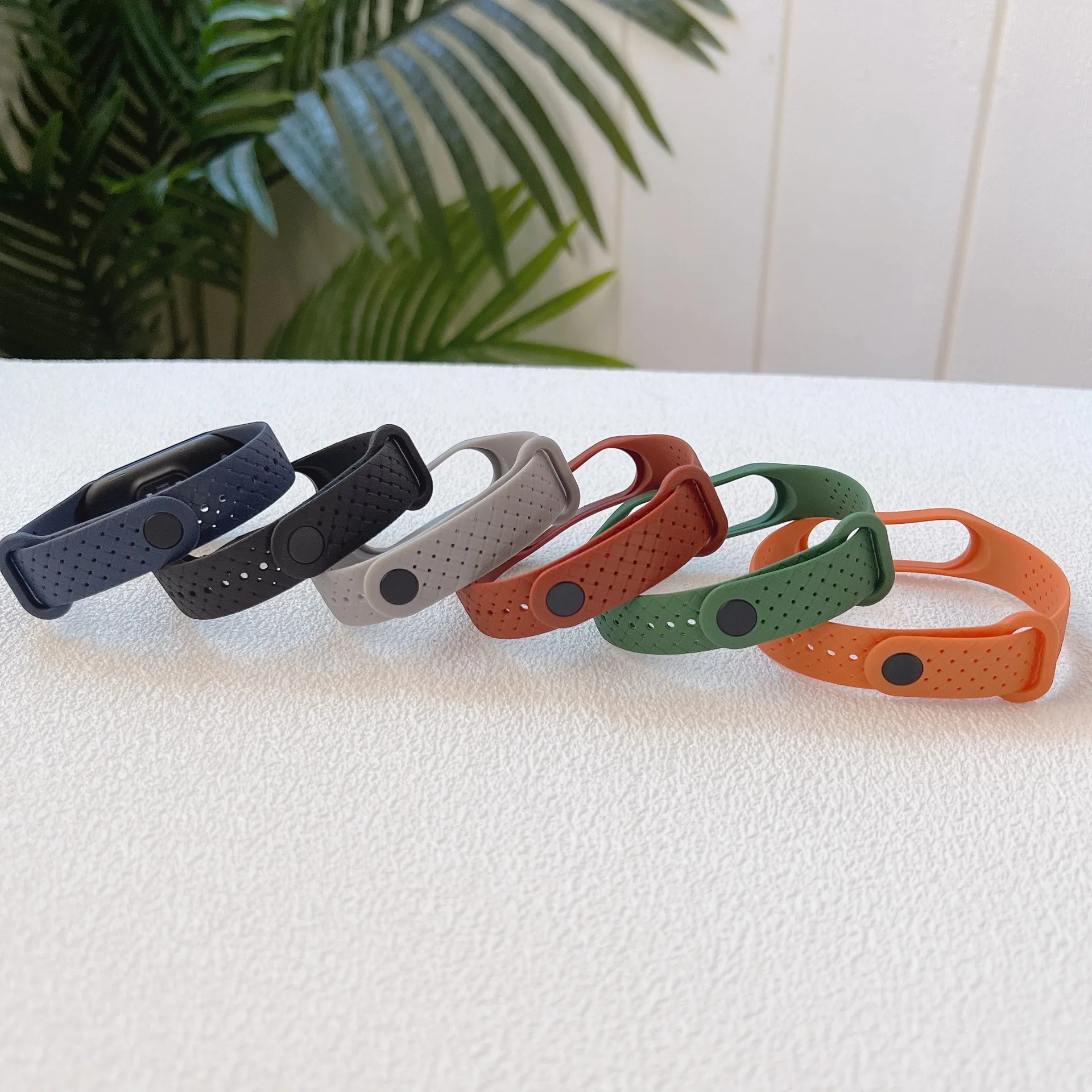 Woven Smart Watch Band Strap for Xiaomi Mi Band 7 7 NFC Wrist Replacement Miband7 Silicone Watch Bracelet Miband 6 5 4 3 Strap