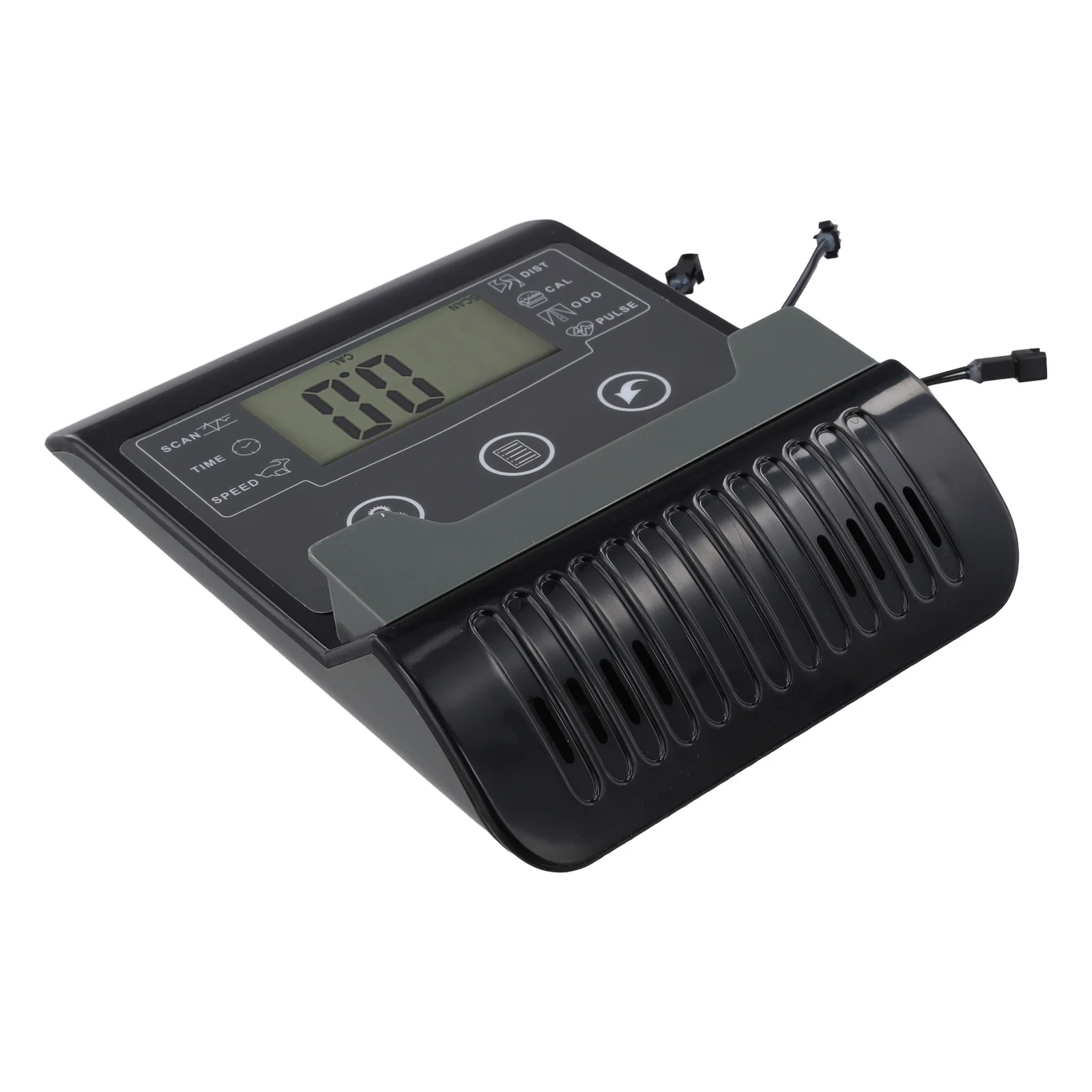 Rowing Machine Speedometer Black Plastic 115g Counter Accessories Easy Installation LCD Display Replacement Part